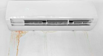 ductless air conditioner dripping water